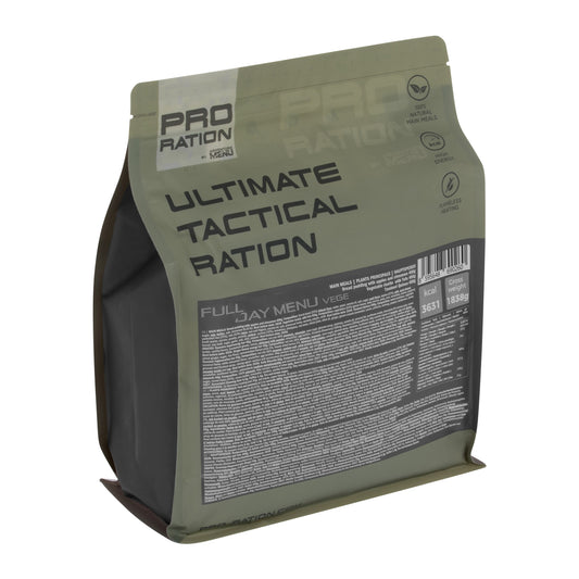 Racja żywnościowa Pro Ration Ultimate Tactical Ration Full-Day Menu Vege