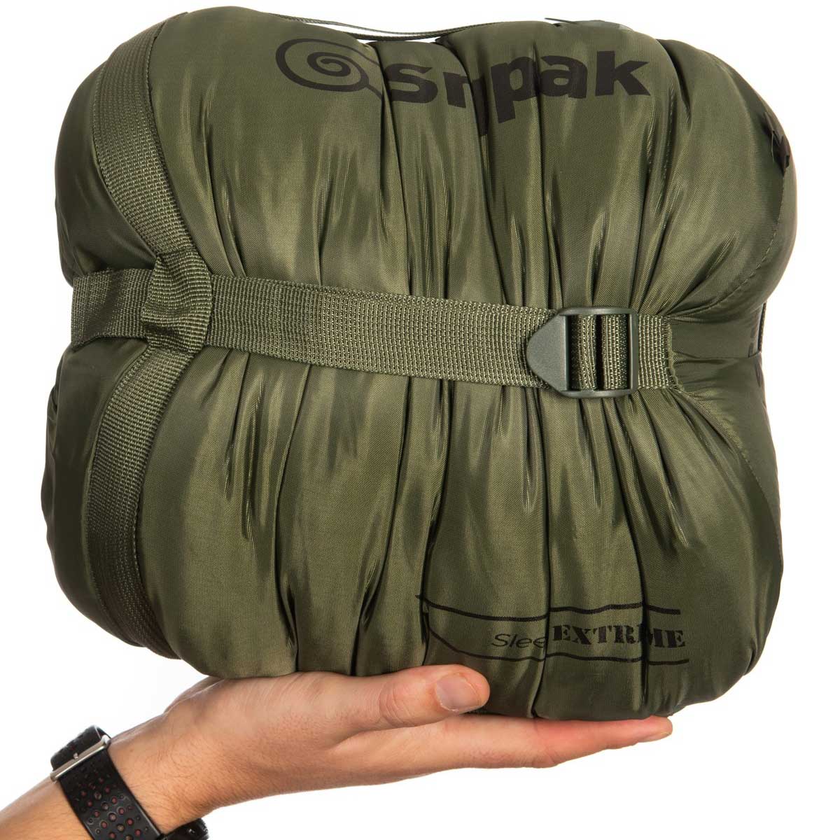 Śpiwór Snugpak Sleeper Extreme Olive - lewy