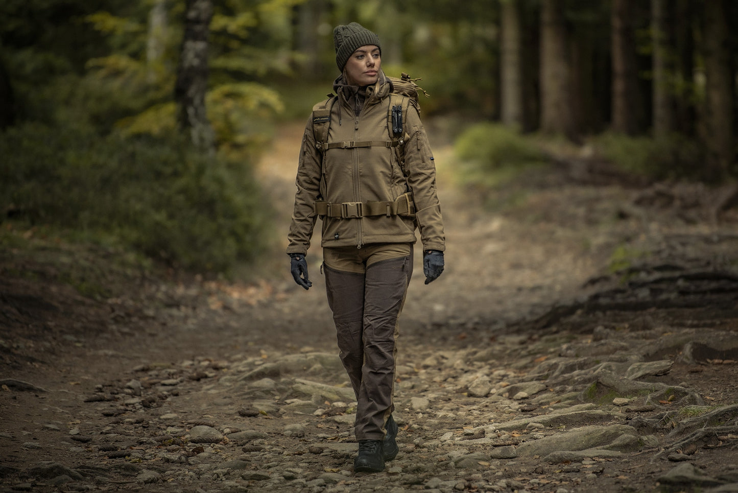 Spodnie damskie Pentagon Renegade Savanna Coyote - impregnowane