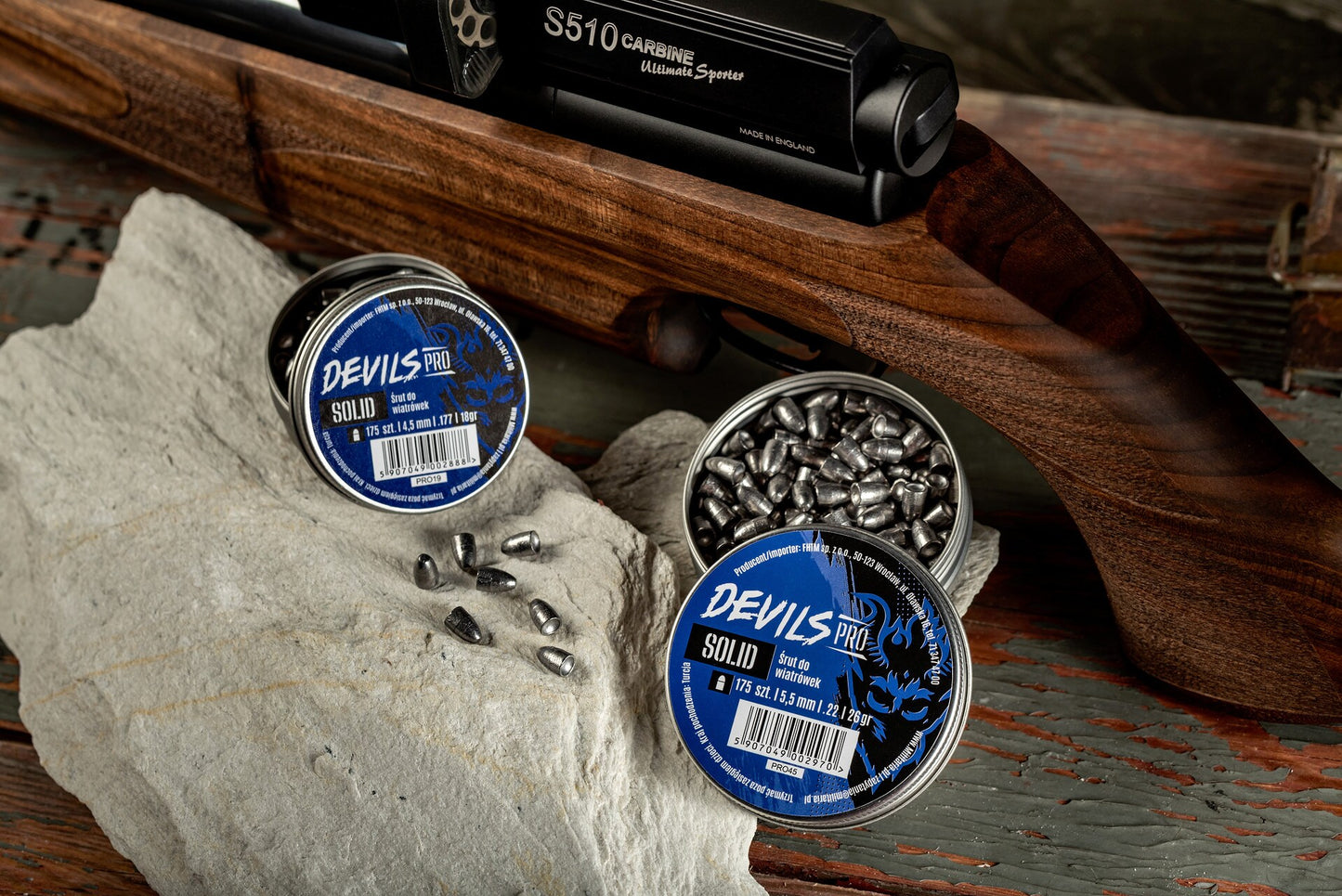 Śrut Devils Pro Solid 5,5 mm 175 szt.
