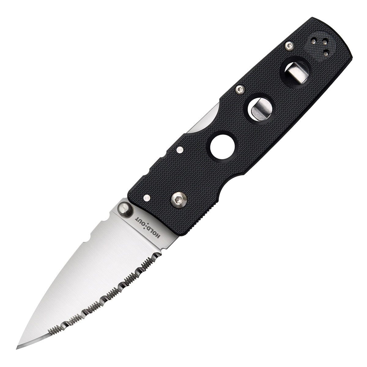 Nóż składany Cold Steel Hold Out S35VN Serrated 3" Black