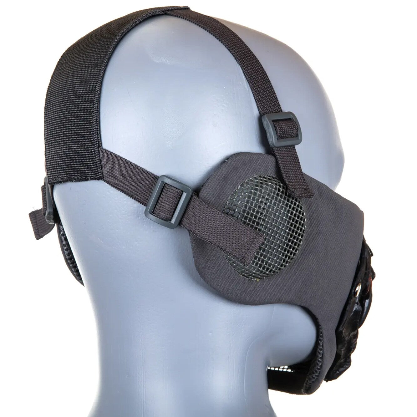 Maska ochronna typu Stalker Wosport EVO Plus Fangs Ear Protection - Grey