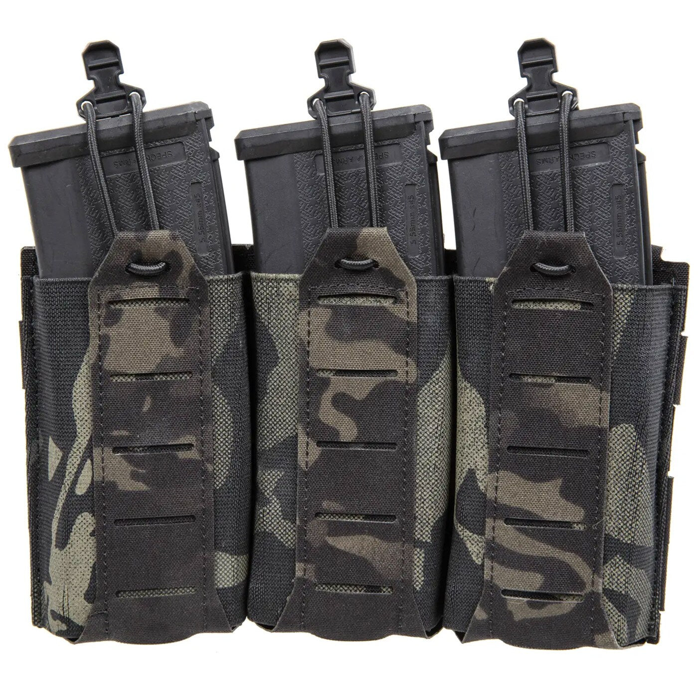 Potrójna ładownica Wosport na magazynki karabinowe - MultiCam Black