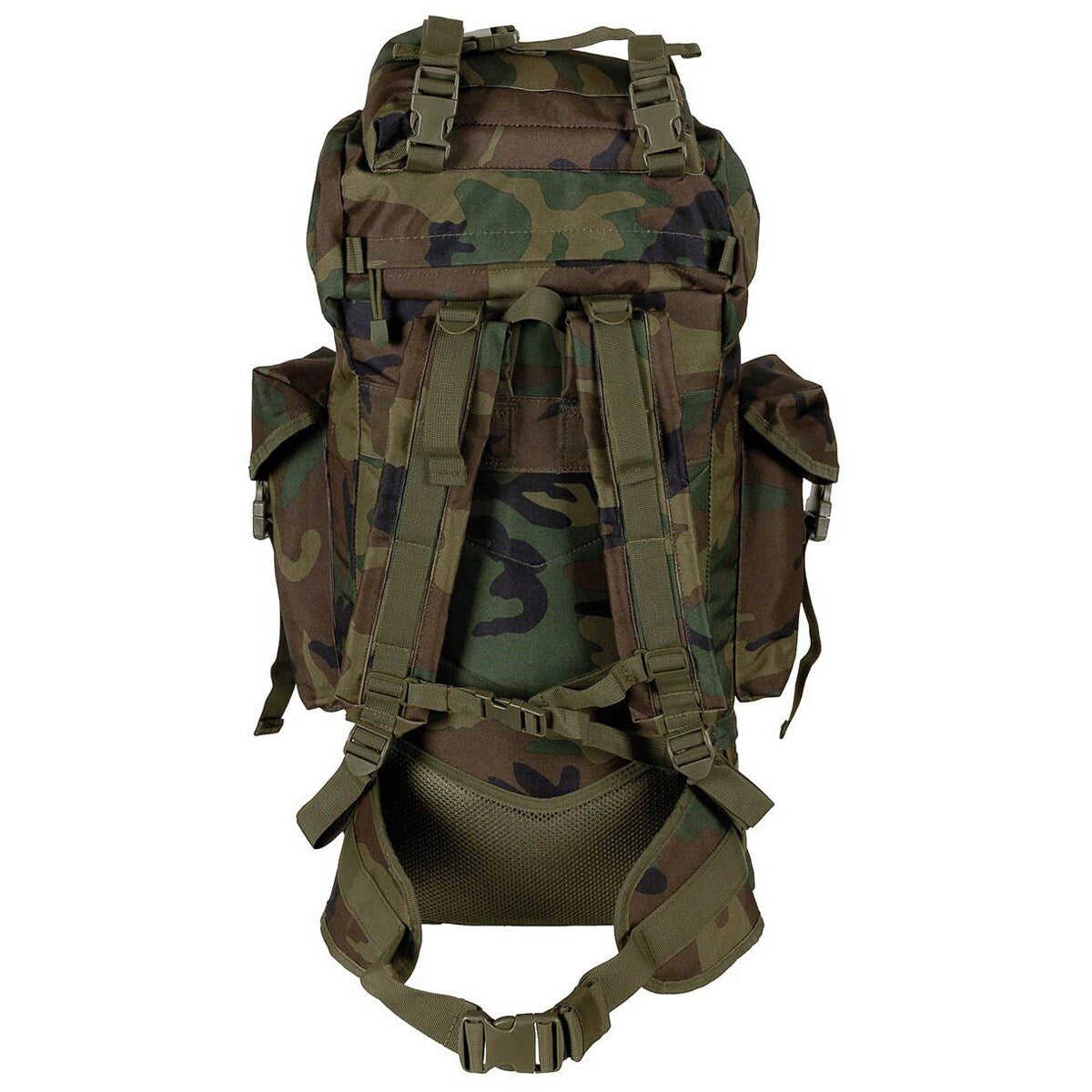 Plecak MFH BW Combat MOLLE 65 l - Woodland