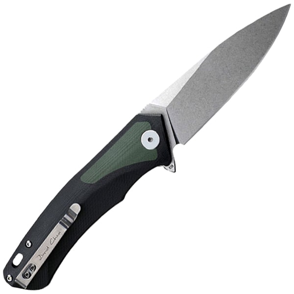 Nóż składany Petrified Fish Pub PF-838 GRW - Green/Stonewash