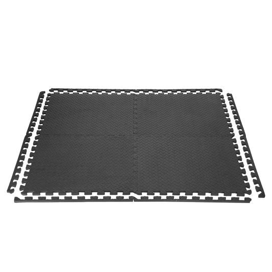 Mata puzzle HMS MP12 Black pod sprzęt - 4 elementy