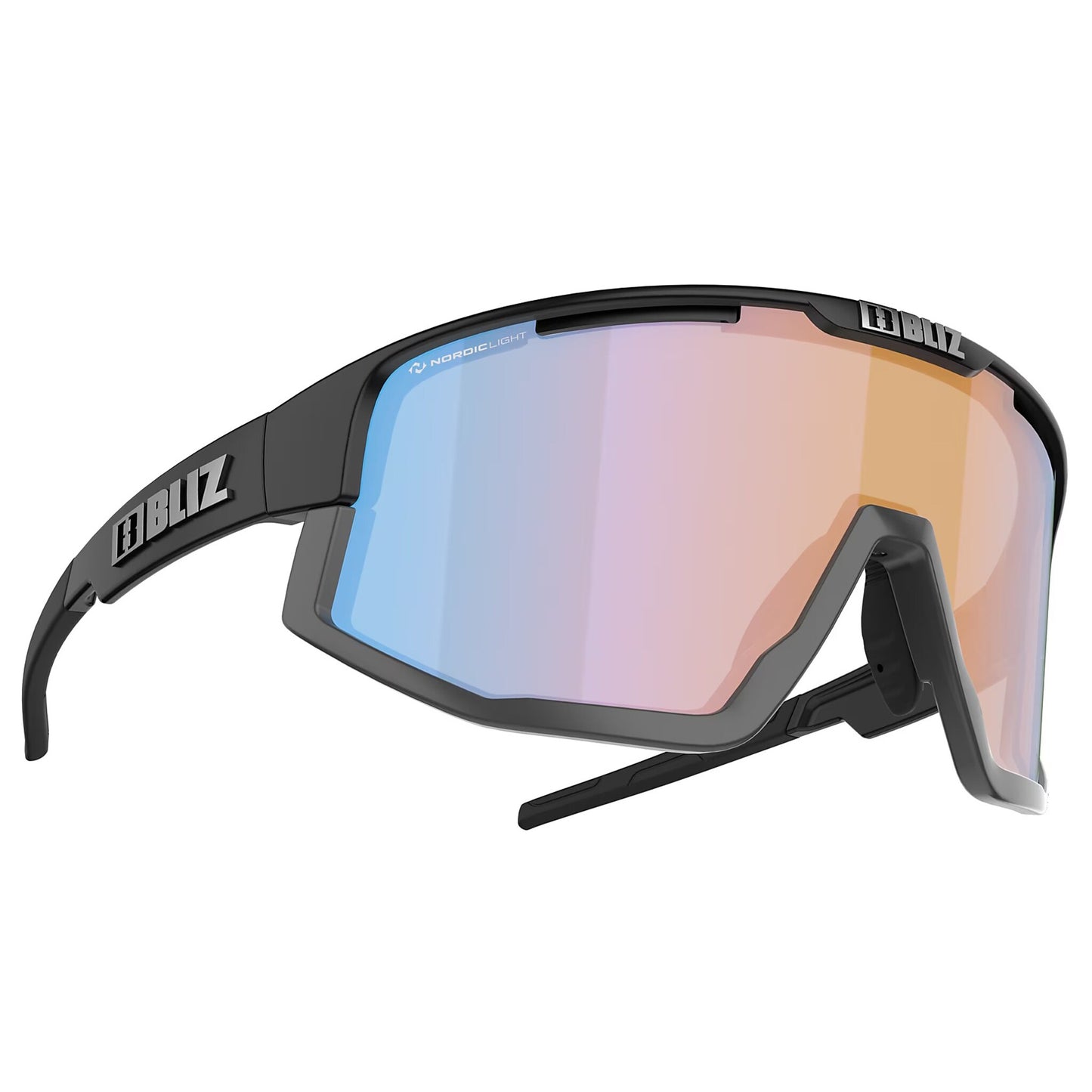 Okulary przeciwsłoneczne Bliz Vision - Black Coral Orange Blue
