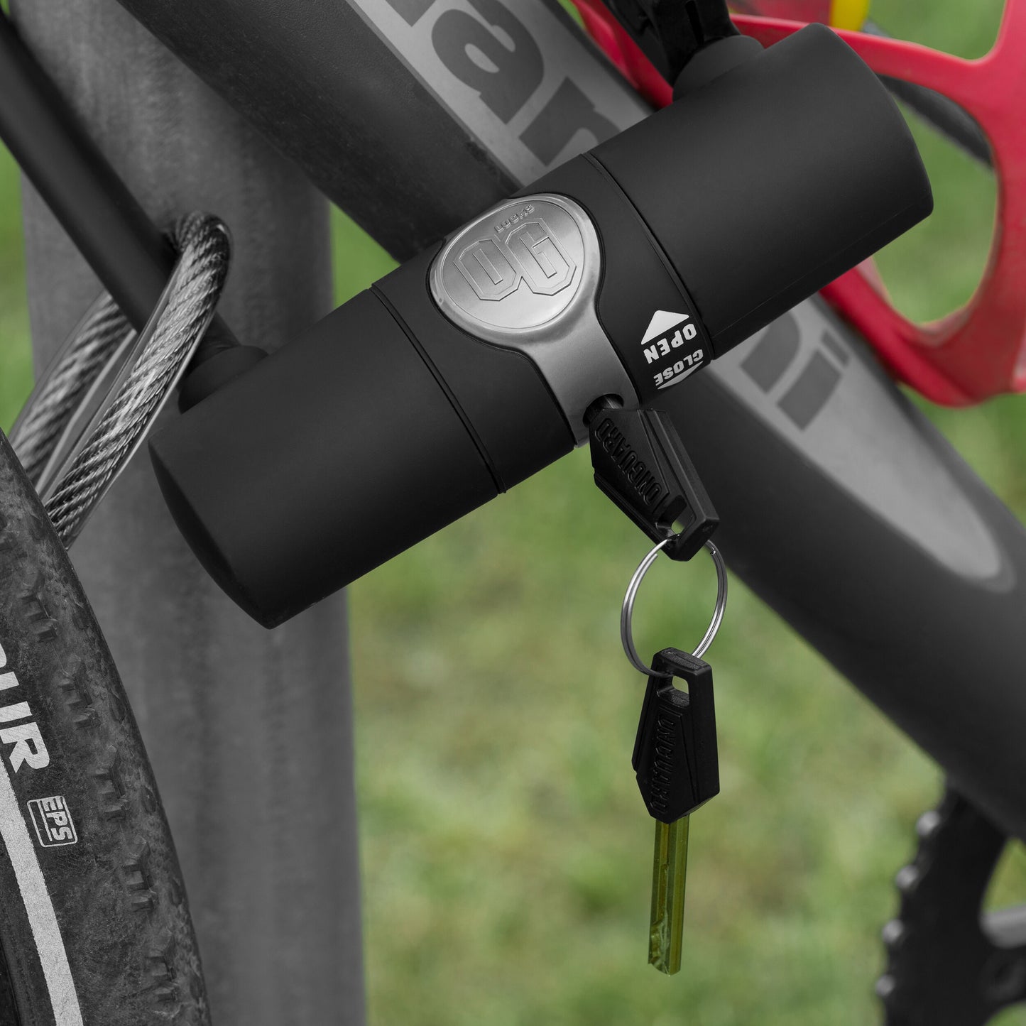 Zapięcie rowerowe OnGuard 5810 U-Lock - Black