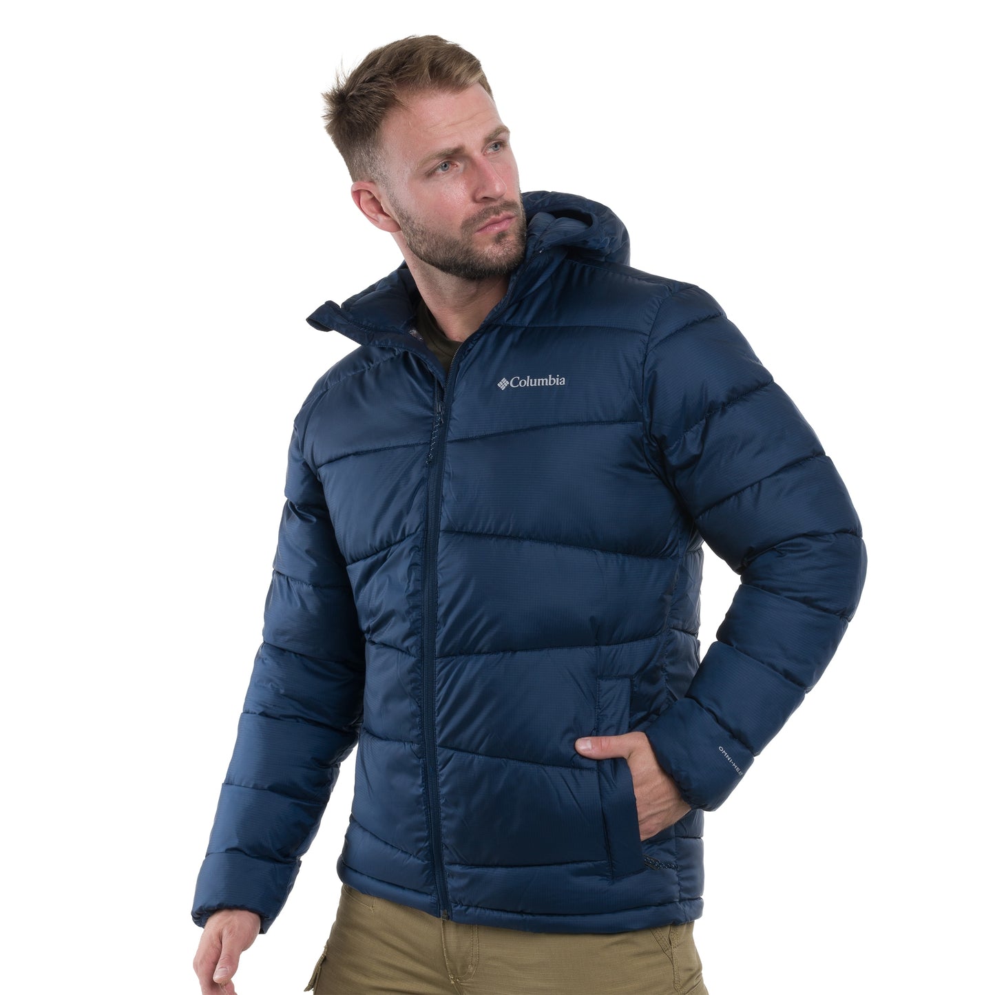 Kurtka Columbia Fivemile Butte II Hooded - Collegiate Navy
