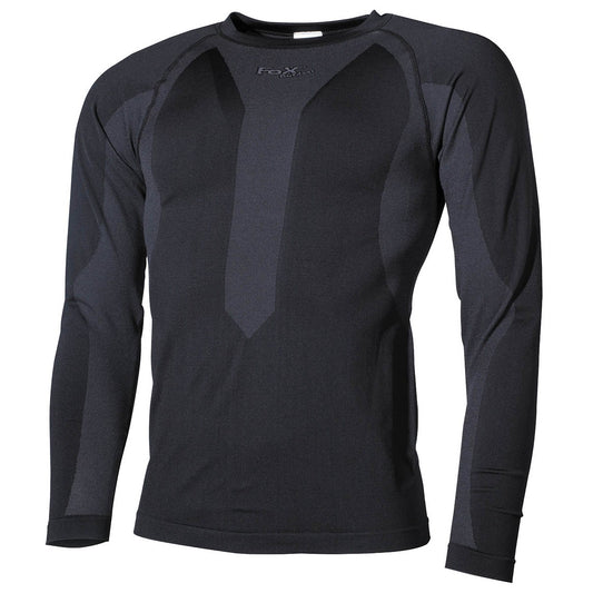 Koszulka termoaktywna MFH Fox Outdoor - Black