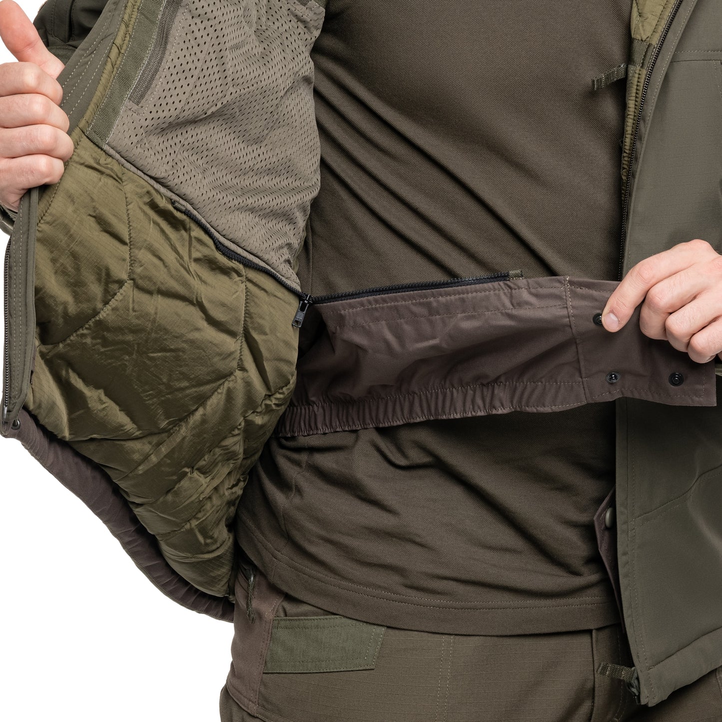 Kurtka UF PRO Delta OL 4.0 Tactical Winter Jacket - Brown Grey