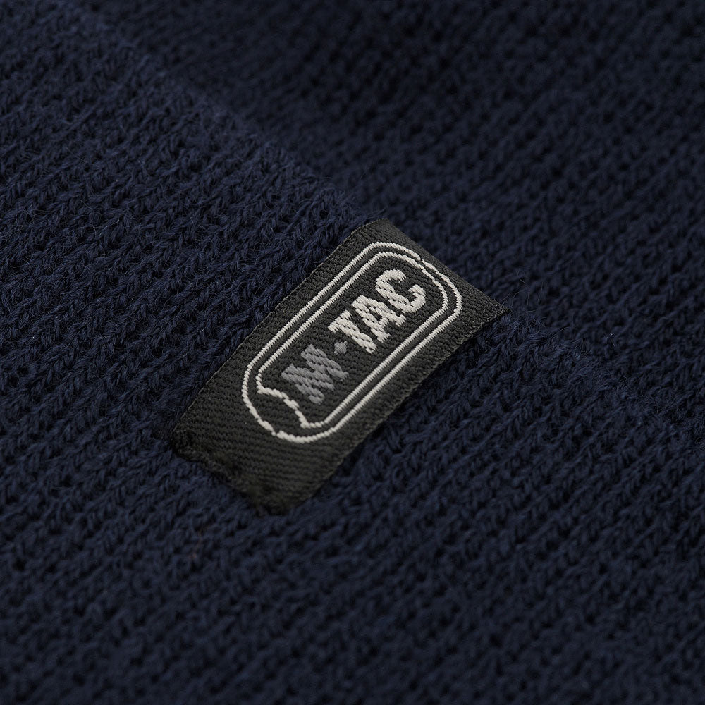Czapka M-Tac Fine Knit Watch Cap - Dark Navy Blue
