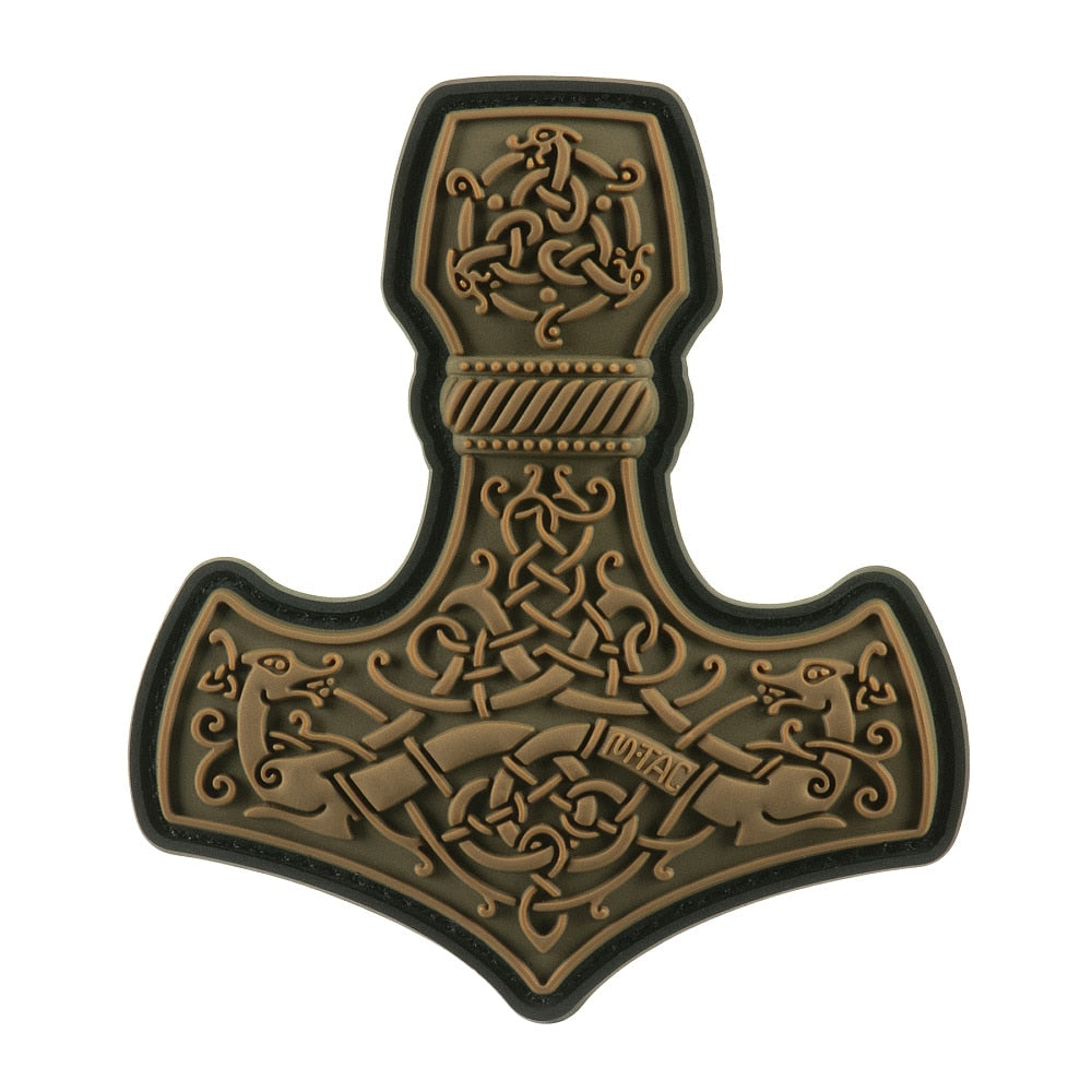 Naszywka M-Tac Mjolnir Large PVC - Coyote
