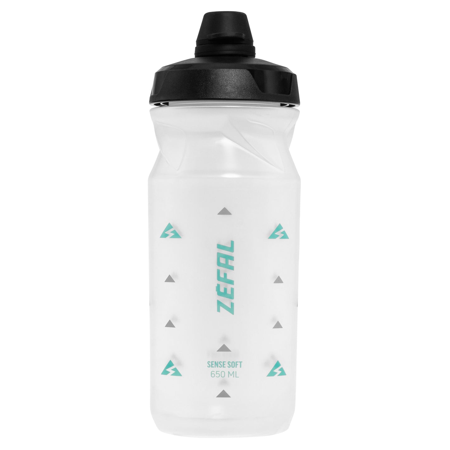 Bidon Zefal Sense Soft 65 No-Mud Bottle 650 ml - Translucent