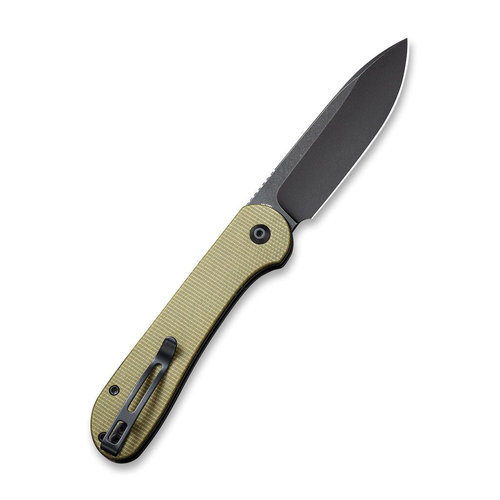Nóż składany Civivi Elementum Button Lock Micarta - Olive