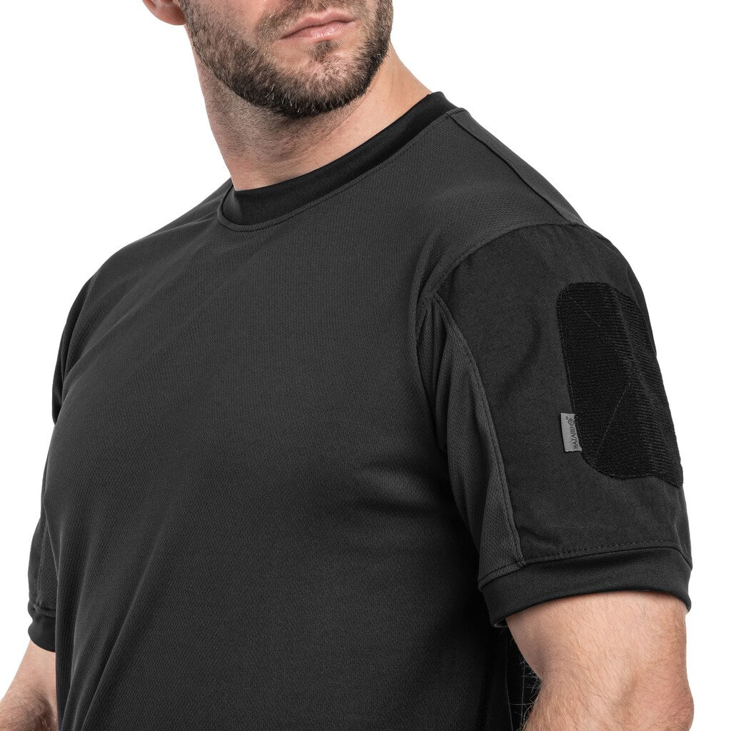 Koszulka termoaktywna Hazard 4 Battle-T QuickDry Patch - Black