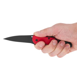 Nóż składany Kershaw Leek CPM MagnaCut - Red/Black Gradient/Black Blade
