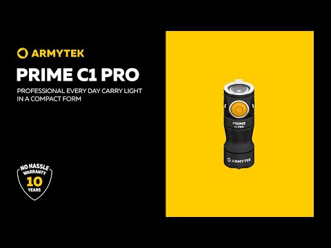 Latarka Armytek Prime C1 Pro Magnet USB Warm - 930 lumenów
