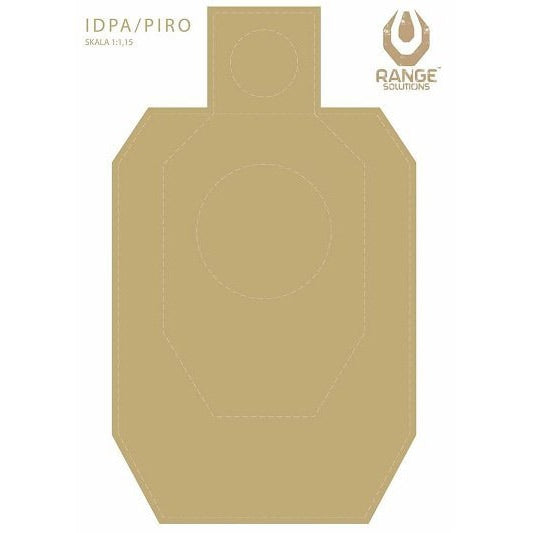 Tarcze strzeleckie Range Solutions IDPA / PIRO - 50 szt.