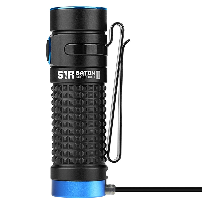 Latarka akumulatorowa Olight S1R II Baton Black - 1000 lumenów