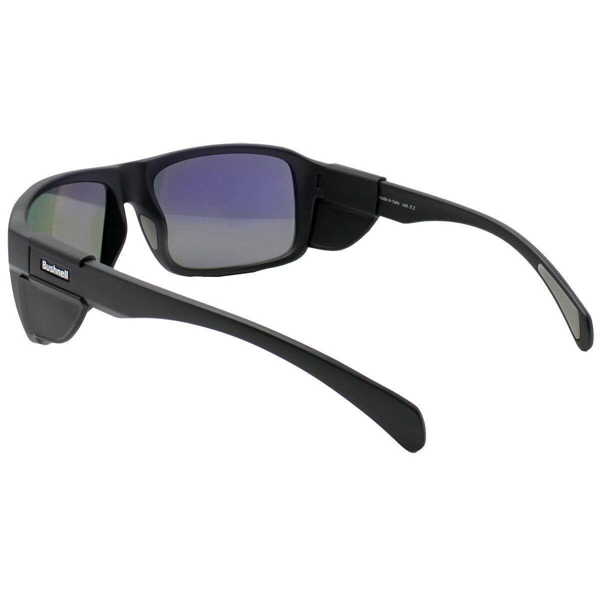 Okulary przeciwsłoneczne Bushnell Buffalo - Matte Black/Blue Mirror