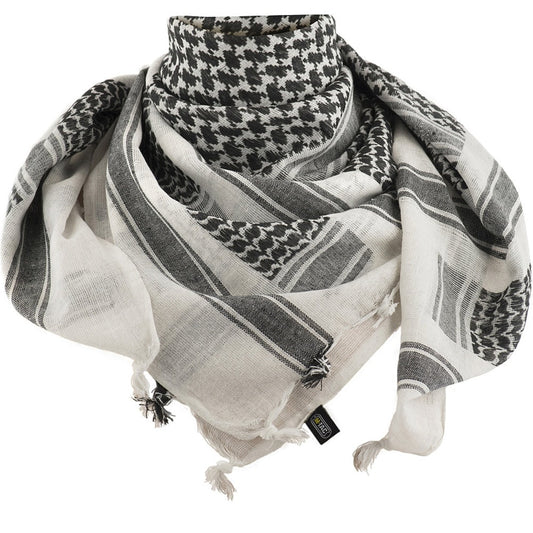Arafatka chusta ochronna M-Tac Shemagh - Black/White