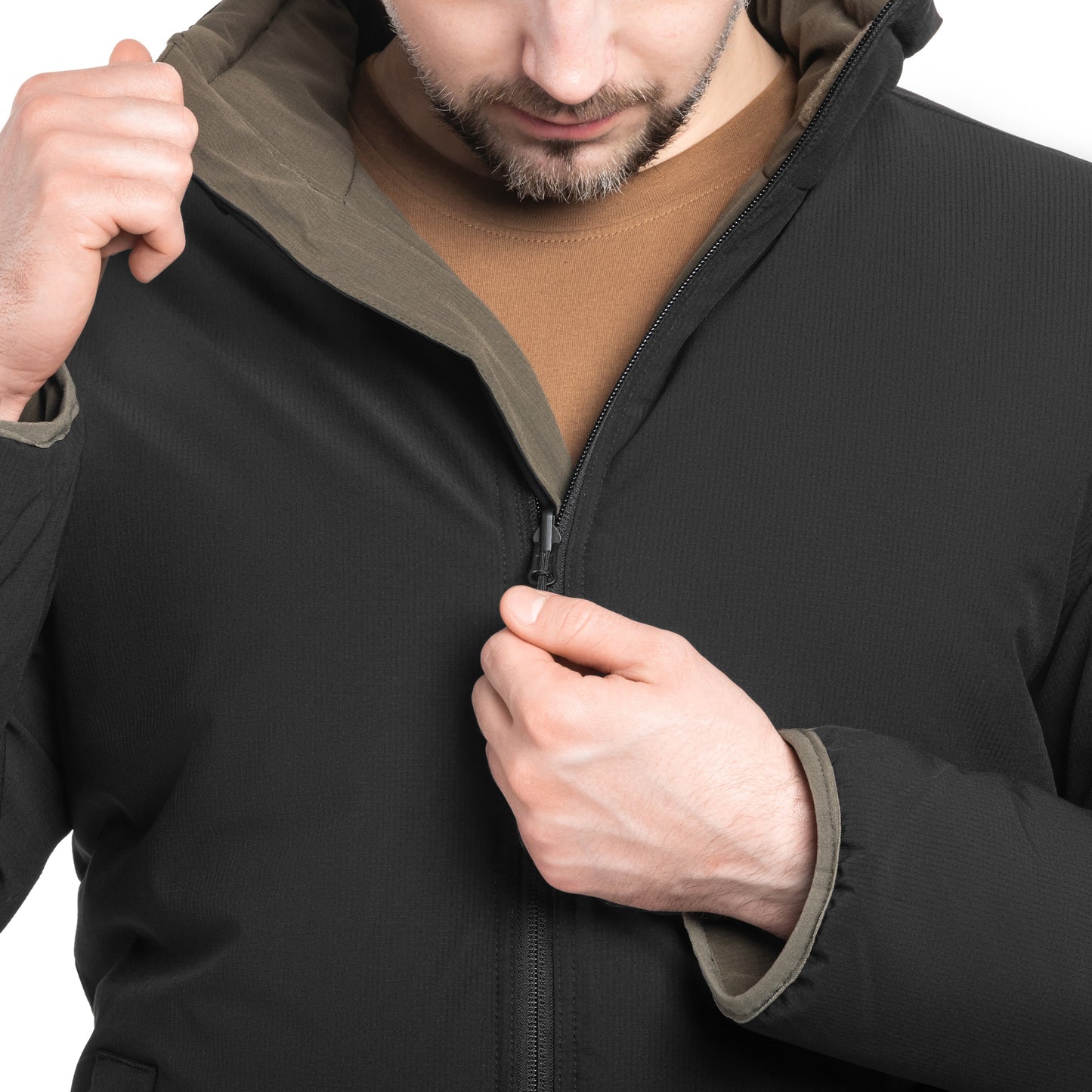 Kurtka dwustronna Mil-Tec Reversible - Ranger Green/Black