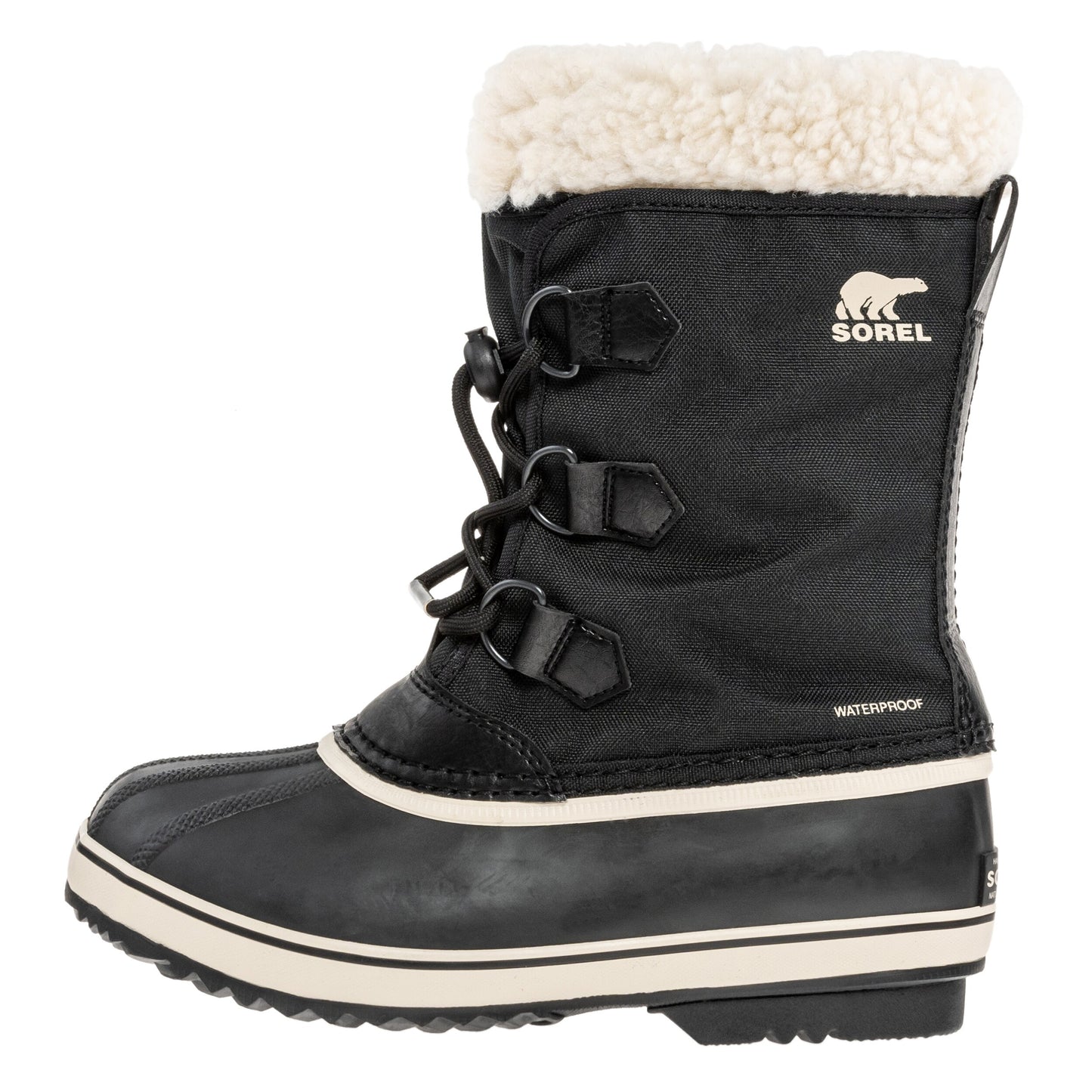 Buty śniegowce dziecięce Sorel Yoot Pac Nylon Waterproof - Black