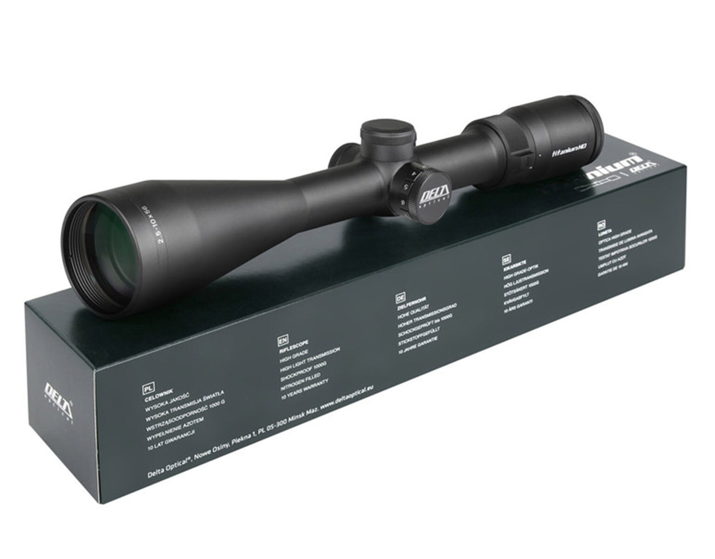 Luneta celownicza Delta Optical Titanium 2,5-10x56 HD 4A S