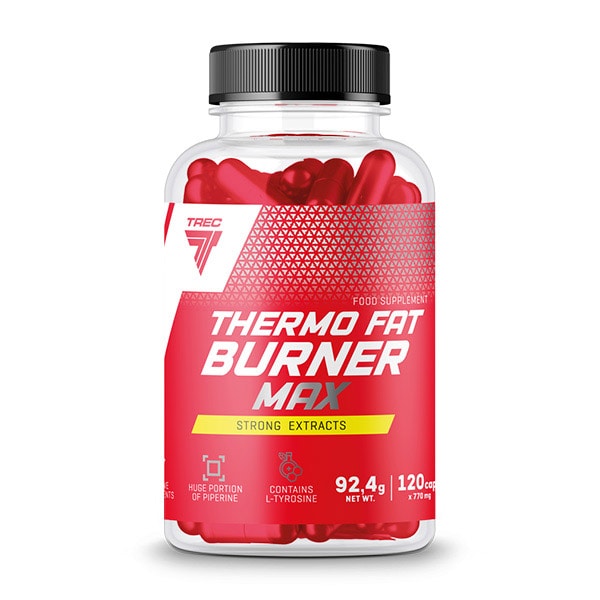 Spalacz tłuszczu Trec Thermo Fat Burner Max 120 kapsułek - suplement diety