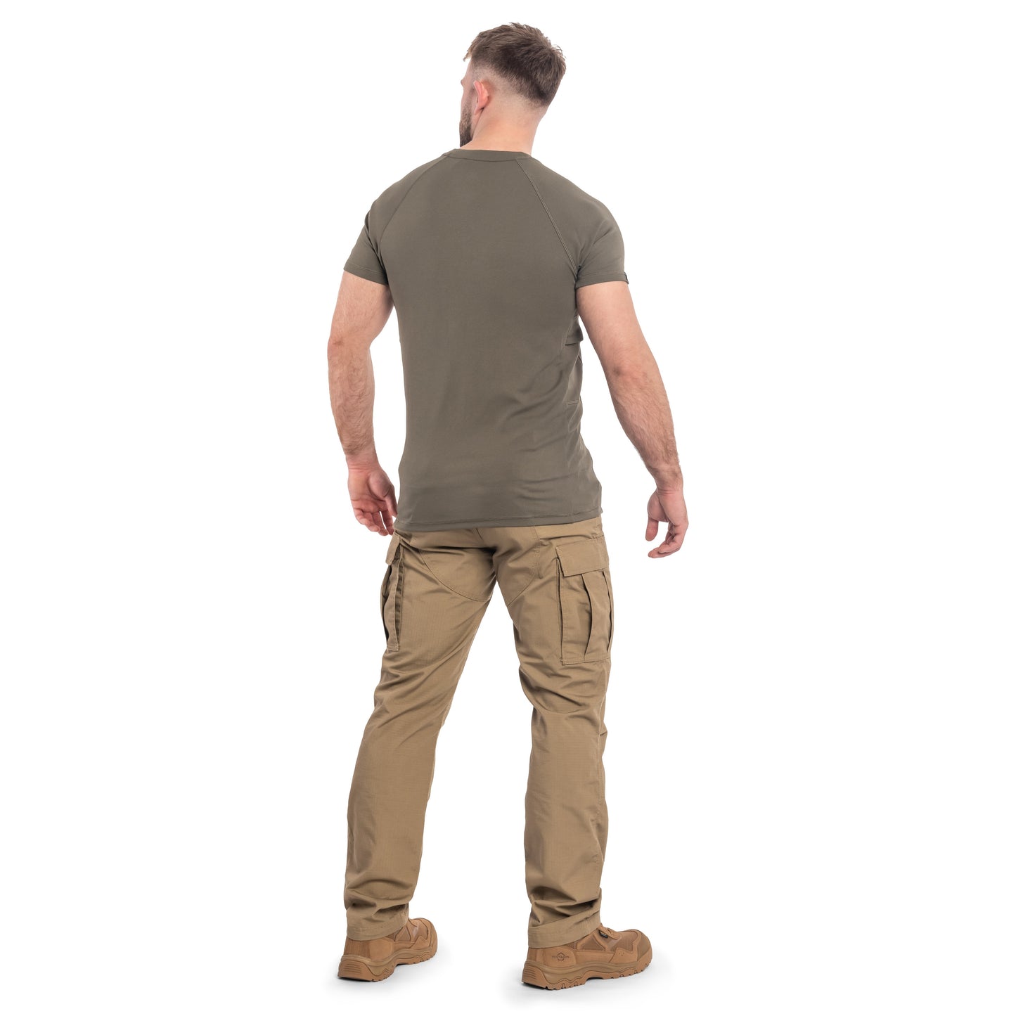 Koszulka termoaktywna Helikon Quickly Dry Functional K/R - Olive Green