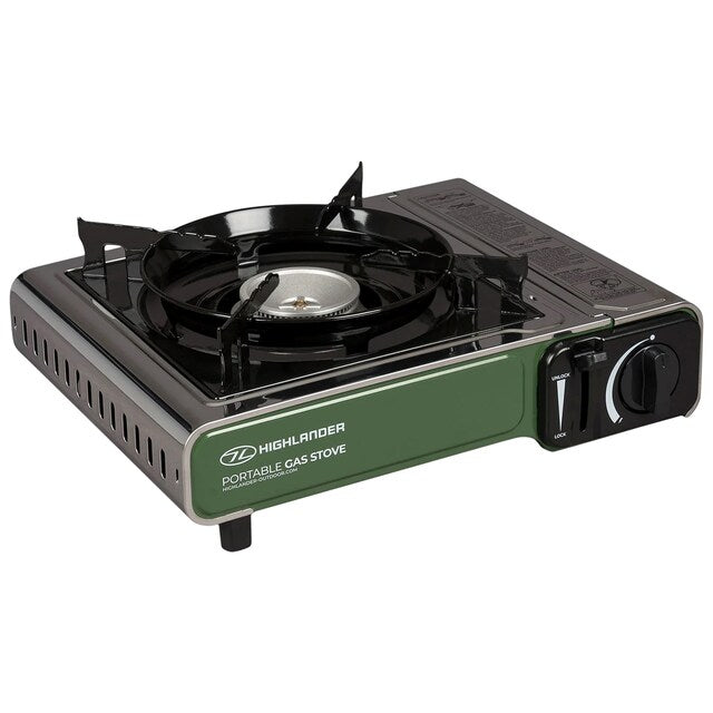 Kuchenka turystyczna Highlander Outdoor Portable Gas Stove - Green