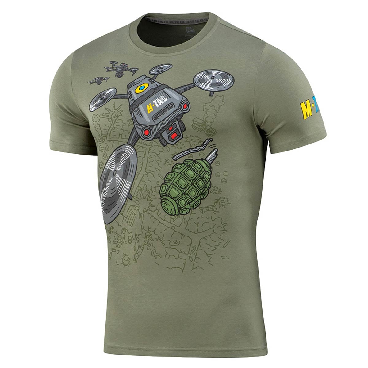 Koszulka T-shirt M-Tac Dron - Light Olive
