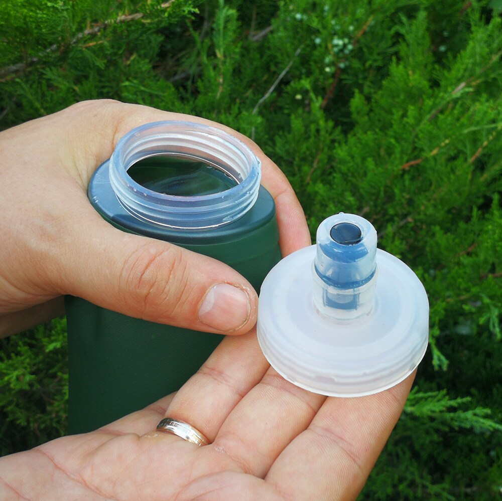Butelka zwijana M-Tac Softflask 500 ml - Olive