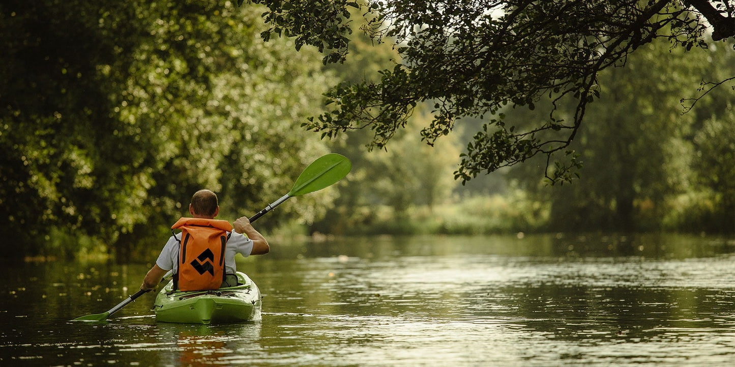 Plecak wodoodporny Alpinus Kayak 28 l - Pomarańczowy