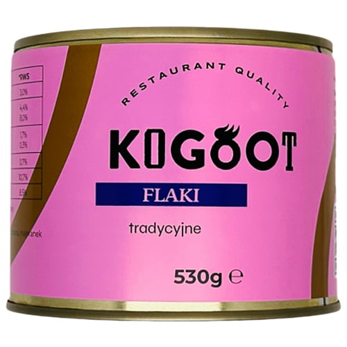 Żywność konserwowana Kogoot - Flaki tradycyjne 530 g