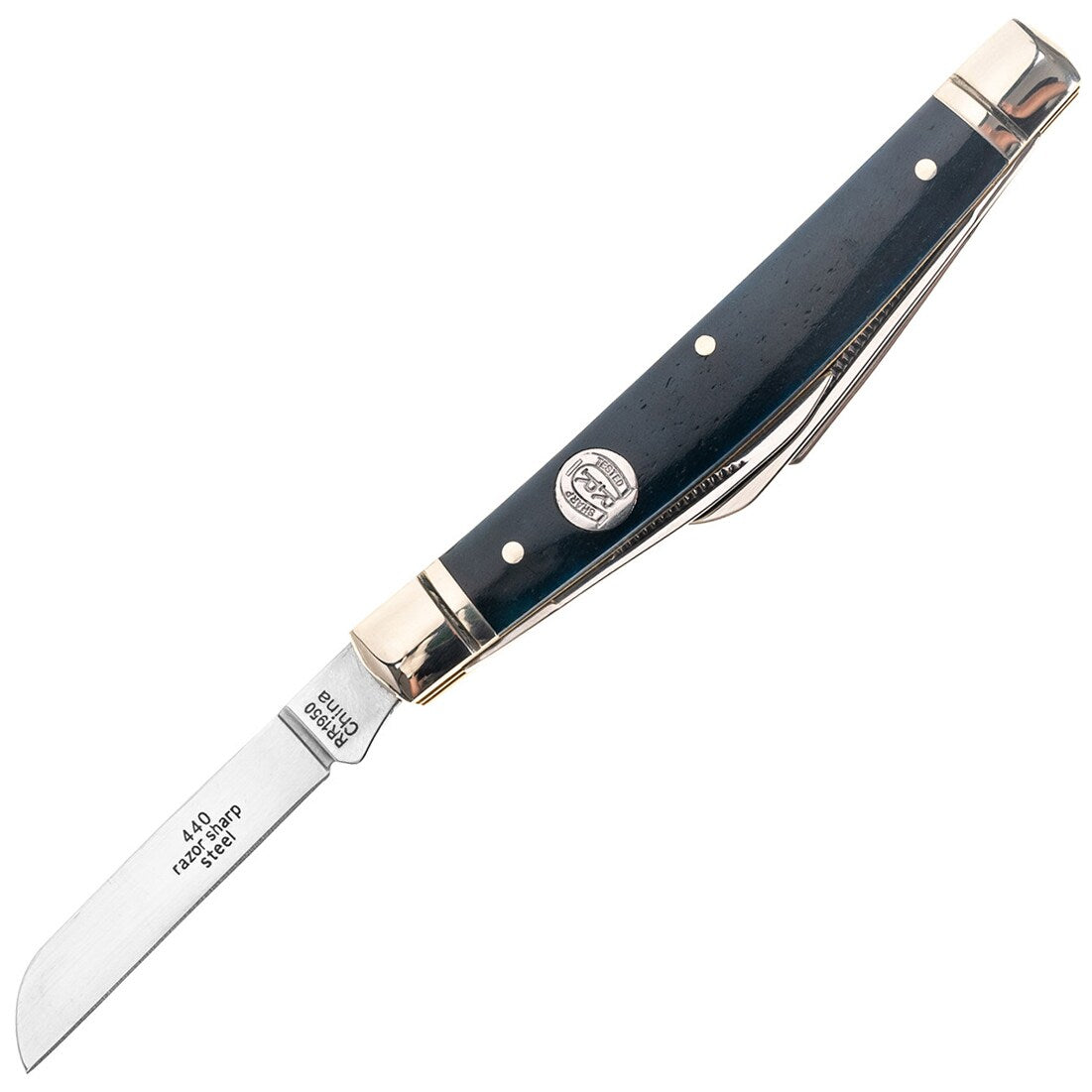 Scyzoryk Rough Rider Blue Smooth Bone Whittler 440