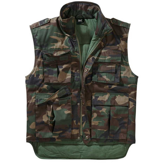 Bezrękawnik Brandit Ranger Vest - Woodland