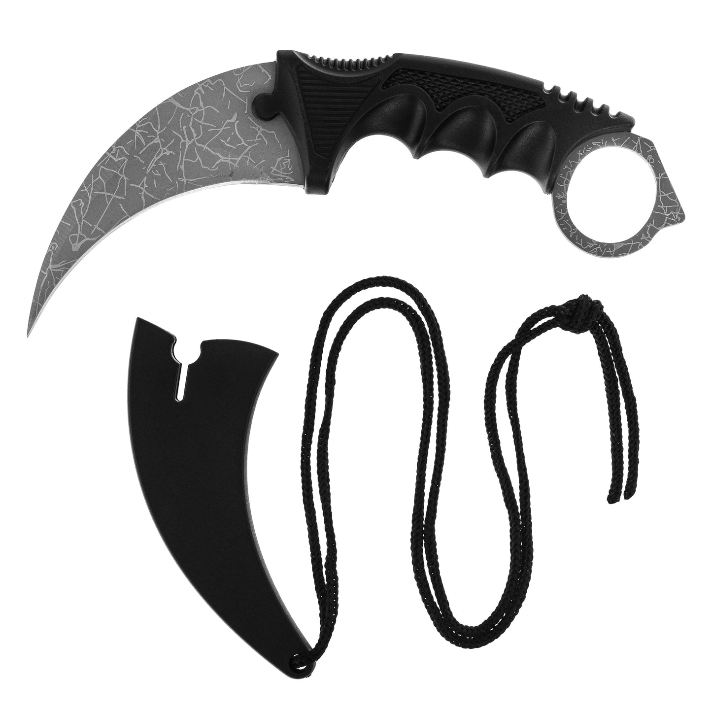 Nóż Karambit CS:GO - Grey Crackle