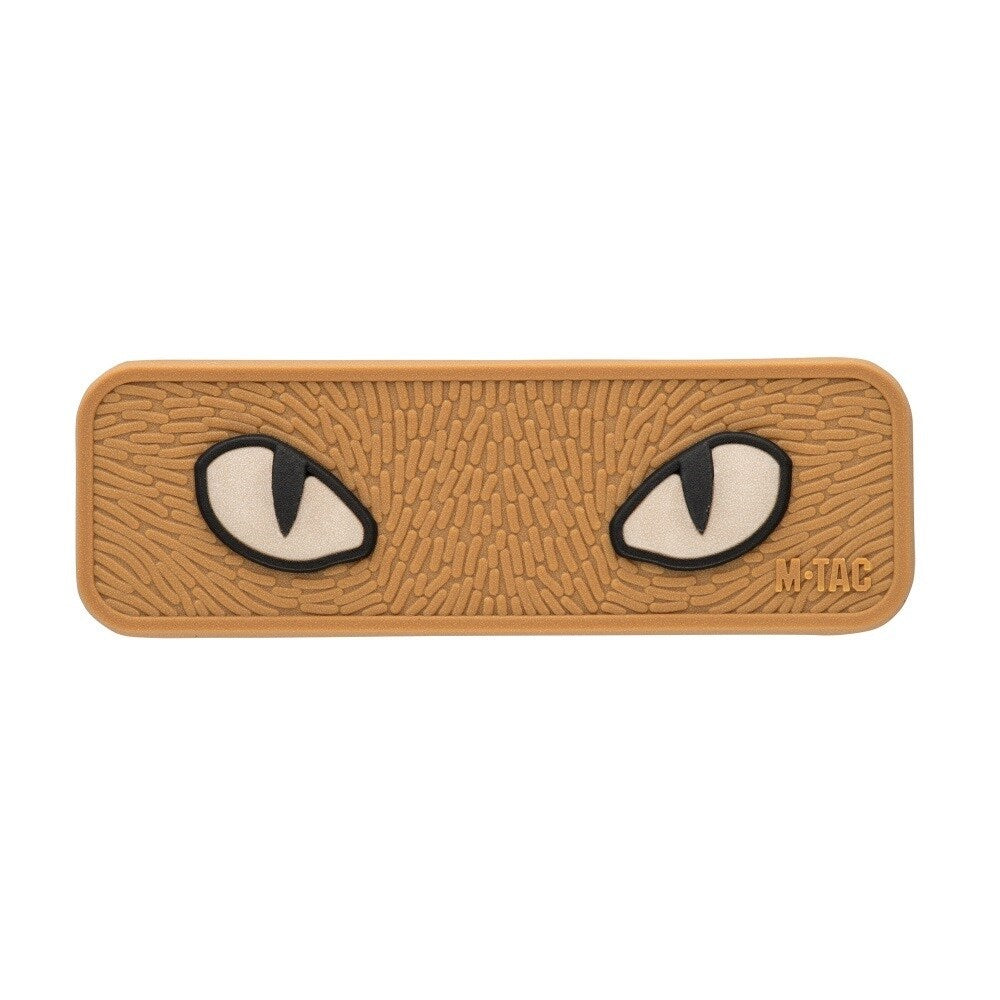Naszywka M-Tac Cat Eyes 3D - Coyote