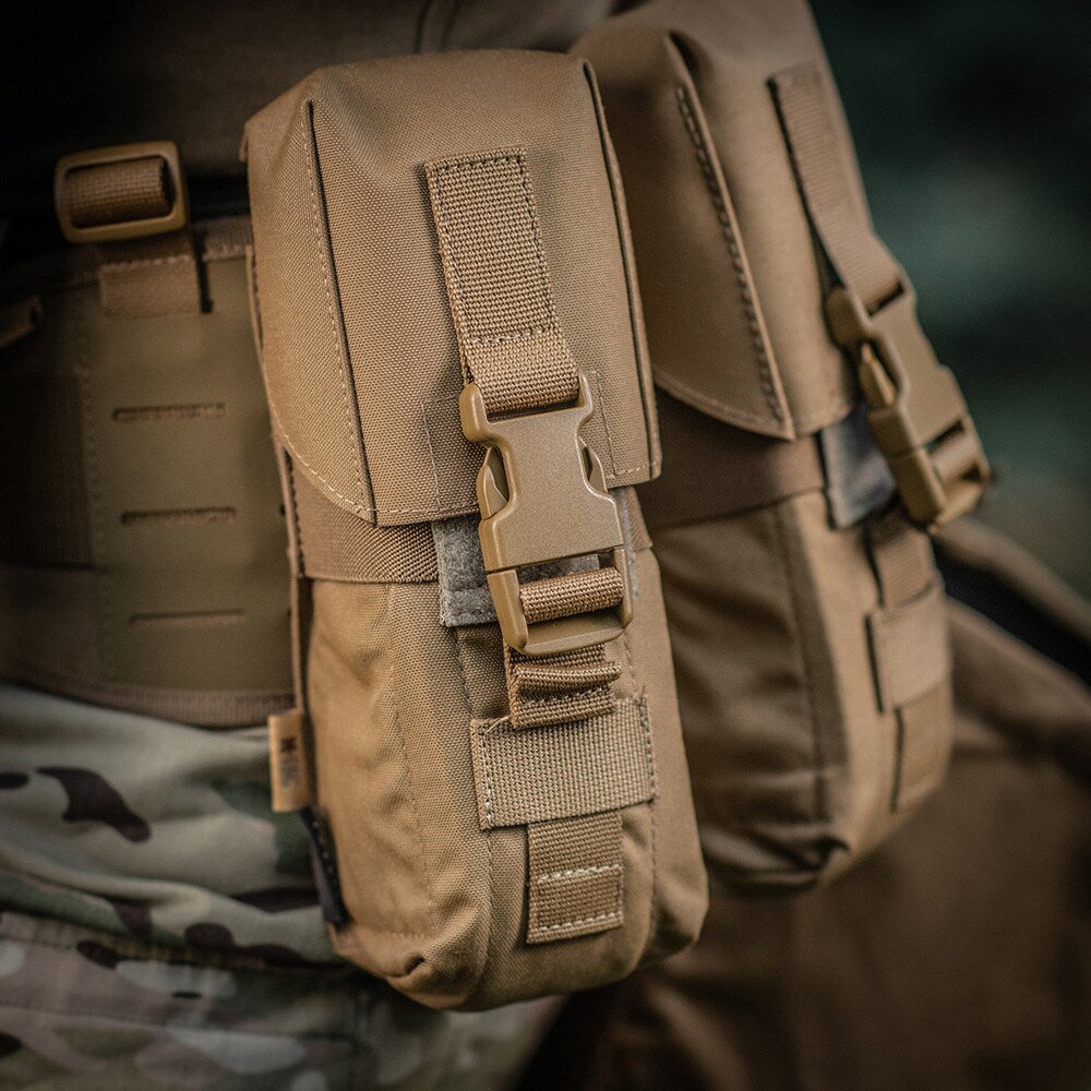 Ładownica Fastex M-Tac na 2 magazynki karabinowe - Coyote