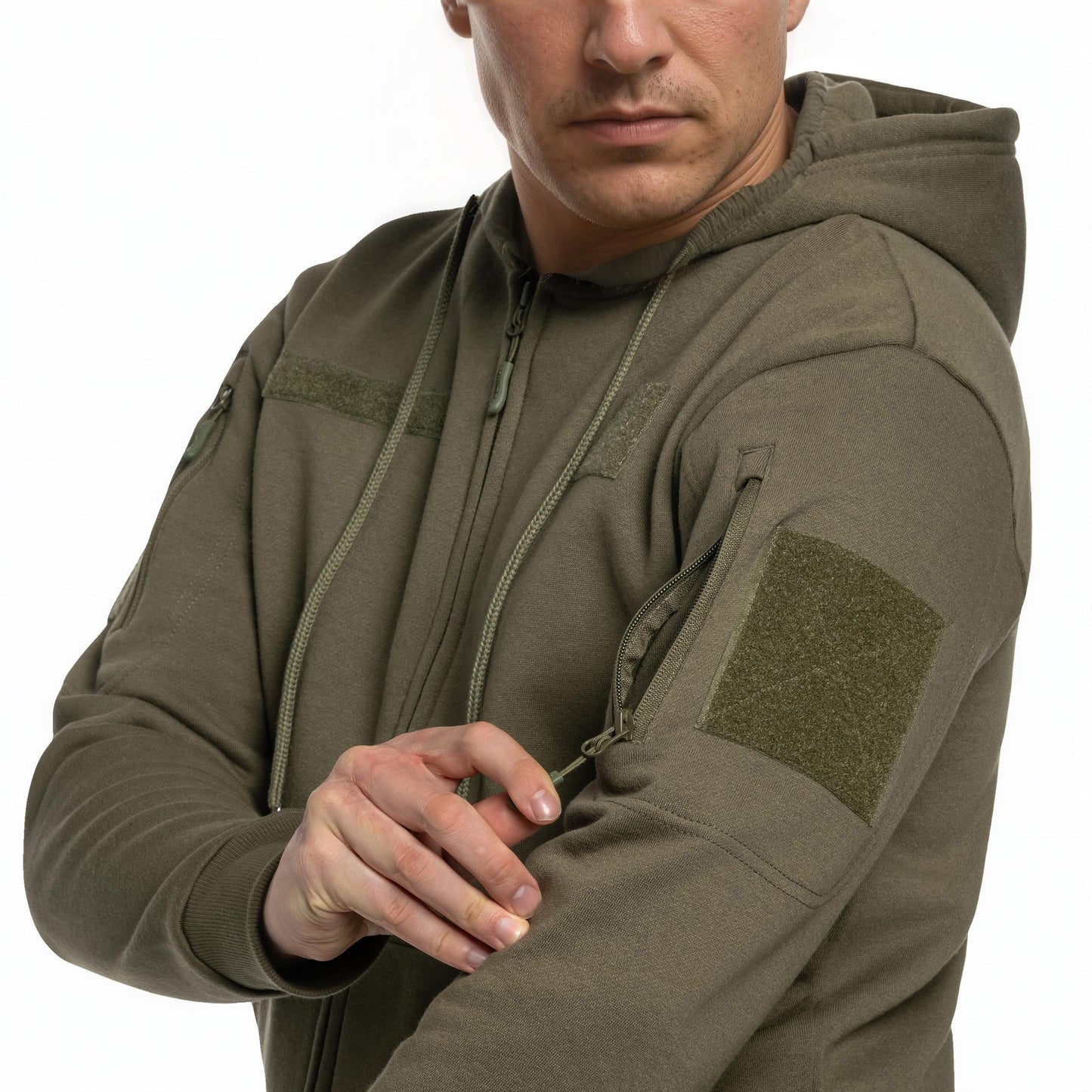 Bluza Mil-Tec Tactical Hoodie Zipper - Olive