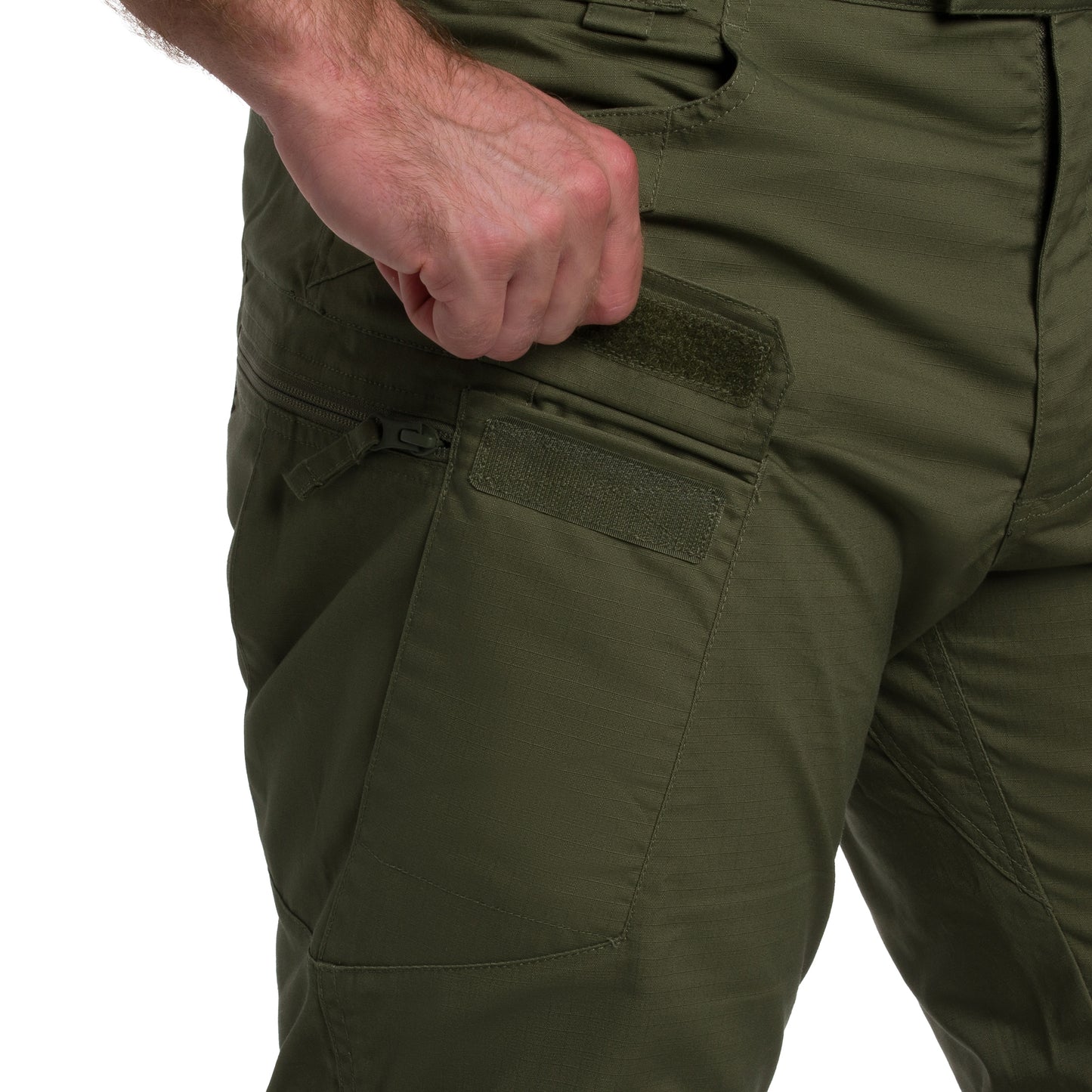 Spodnie Helikon UTP PolyCotton Stretch Rip-Stop - Olive Green