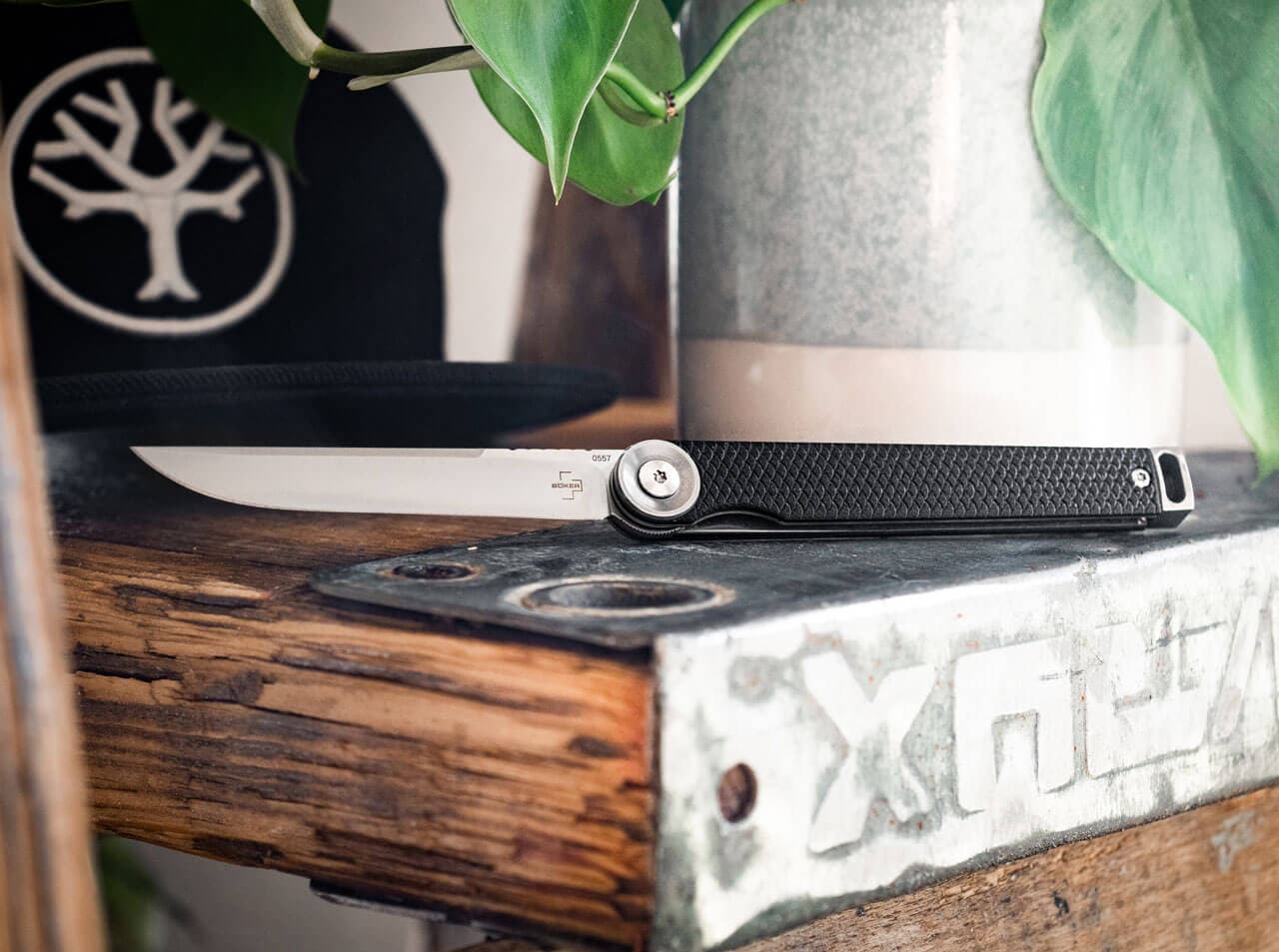Nóż składany Boker Plus Kaizen G10 D2 - Black