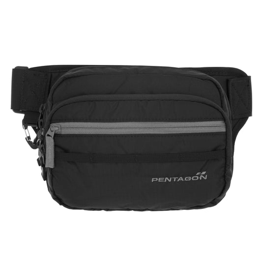 Torba biodrowa Pentagon Runner 3 l - Black