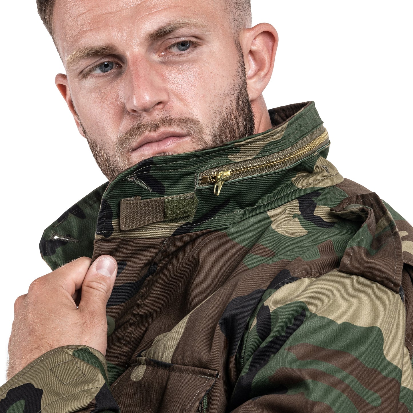 Kurtka Mil-Tec M65 Woodland