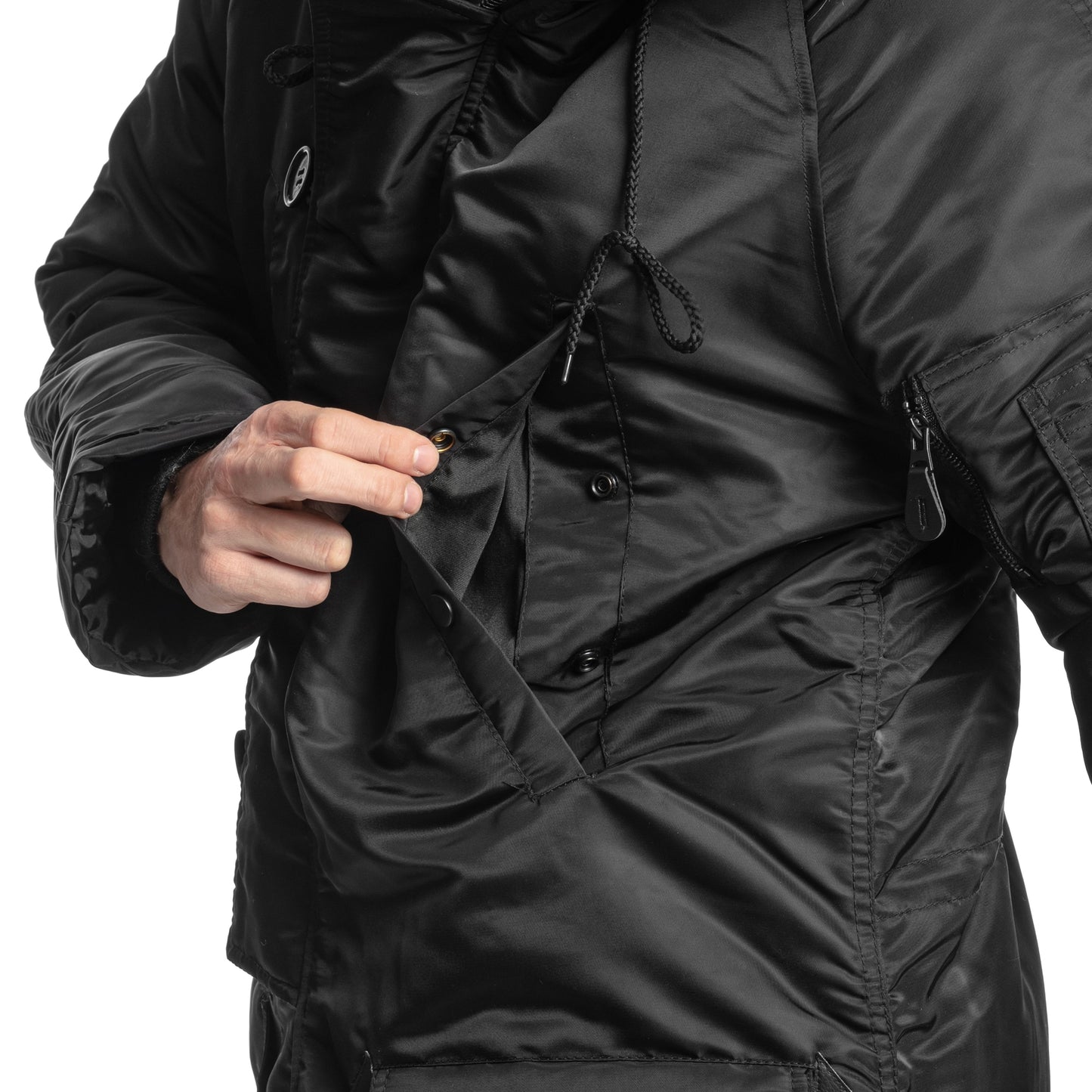 Kurtka Mil-Tec N3B Parka - Black