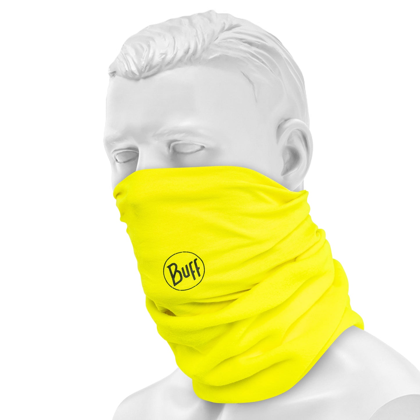 Chusta ochronna Buff Safety Polar Neckwear - Solid Yellow Fluor