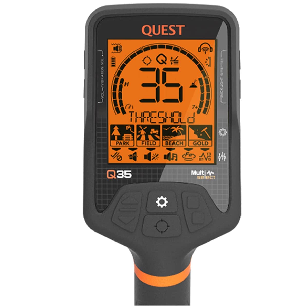 Wykrywacz metali Quest Q35 + Xpointer Land - zestaw