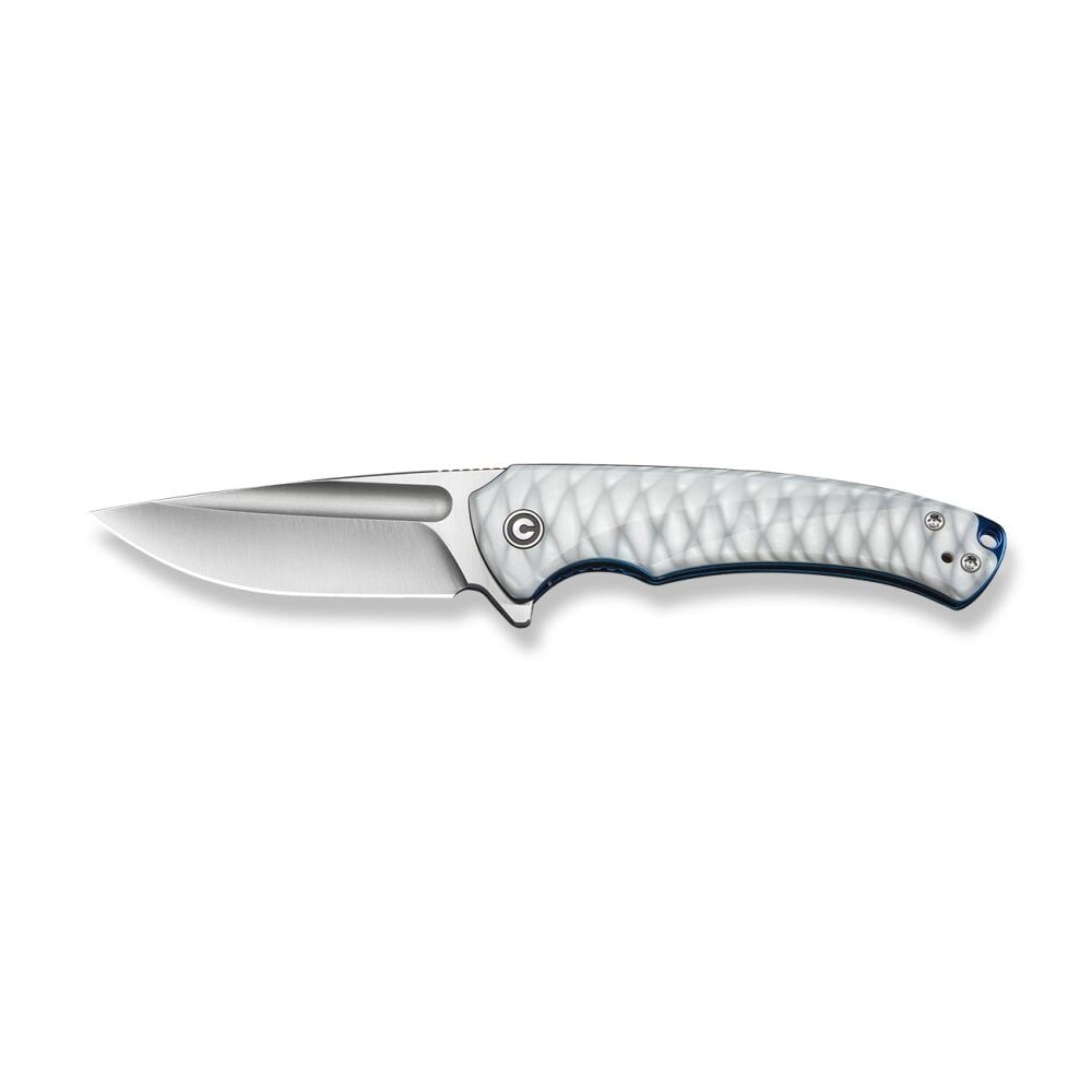 Nóż składany Civivi Voidflare 14C28N Resin - Greyish White